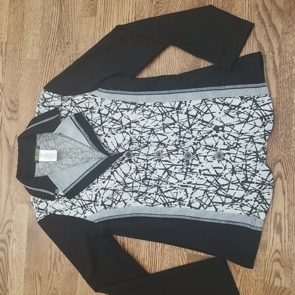 (S) Dolcezza ❤ Cotton Blend❤Unstructured Blazer Comfy Business Casual Date Night